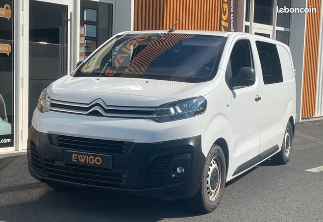 Citroen Jumpy VU FOURGON 1.5 BLUEHDI 120 M L2 quiper  Blanc de 2019