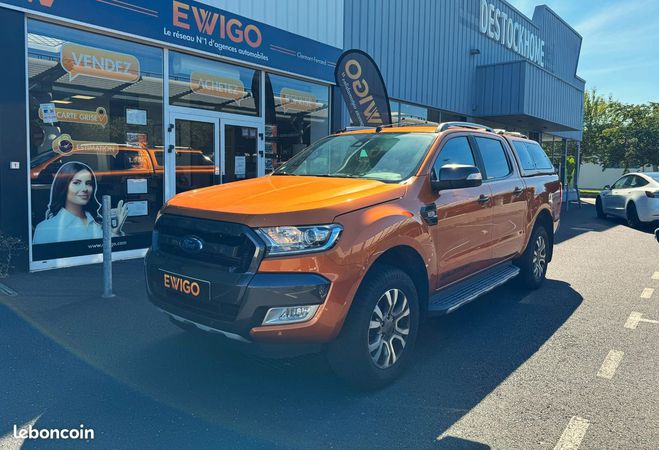 Ford Ranger 3.2 TDCi 200CH DOUBLE CABINE WILDTRAK BV Orange de 2019
