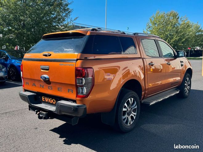Ford Ranger 3.2 TDCi 200CH DOUBLE CABINE WILDTRAK BV Orange de 2019
