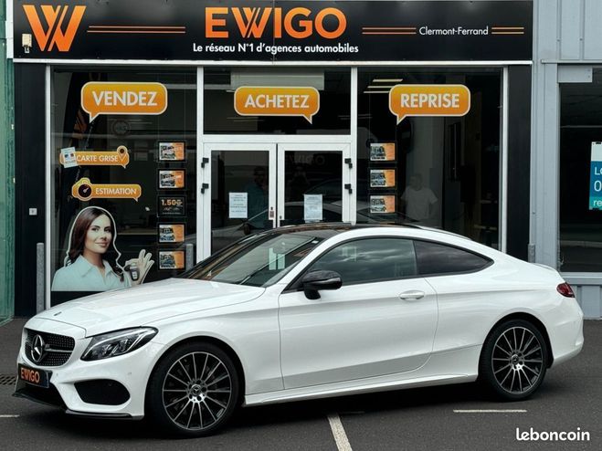 Cliquer pour voir la photo suivante Mercedes Classe C Coupe Sport 2.0 250 211CH FASCINATION 9G Blanc de 2017