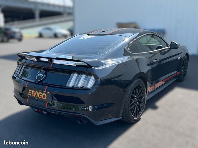 Ford Mustang coupe 5.0 420 gt premium bva fastback-ca Noir de 2017