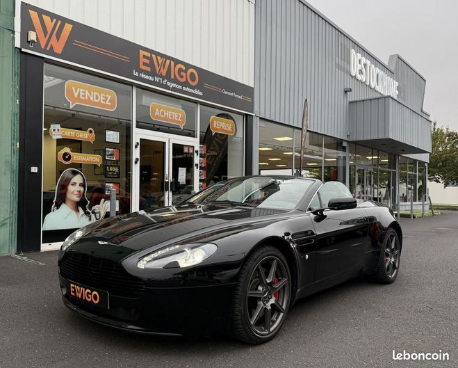 Cliquer pour voir la photo suivante Aston martin V8 Vantage roadster 4.3 380 bva Noir de 2008