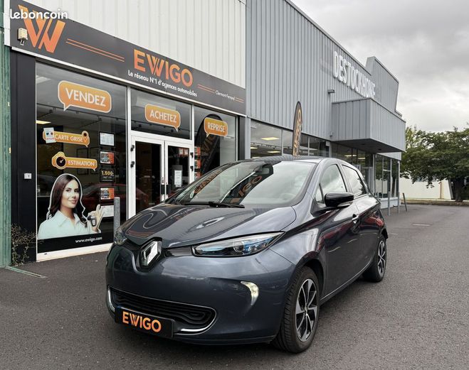 Cliquer pour voir la photo suivante Renault Zoe r90 ze 90ch 58ppm 40kwh charge-normale i Gris de 2018