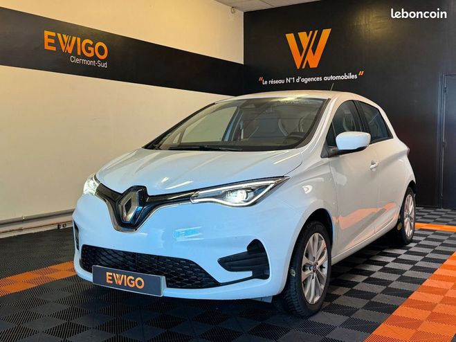 Cliquer pour voir la photo suivante Renault Zoe r110 ze 110ch 52kwh achat-integral charg Blanc de 2020