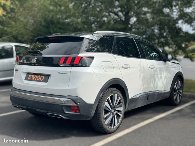 Peugeot 3008 1.6 HYBRID 300CH 4x4 GT E-EAT8 BVA ENTRE Blanc de 2020