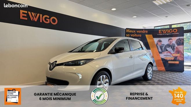 Cliquer pour voir la photo suivante Renault Zoe ZE 90ch 22KWH LOCATION CHARGE-NORMALE LI Blanc de 2016
