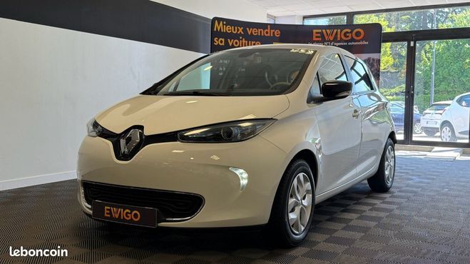 Renault Zoe ZE 90ch 22KWH LOCATION CHARGE-NORMALE LI Blanc de 2016