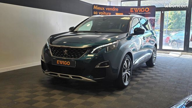 Peugeot 5008 GENERATION-II 1.6 THP 165ch GT-LINE EAT  Bleu de 2017