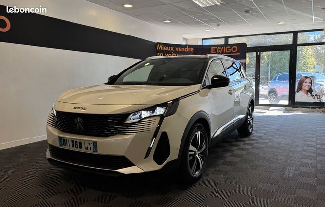 Peugeot 5008 generation-ii 1.6 puretech 180 gt eat bv Blanc de 2022