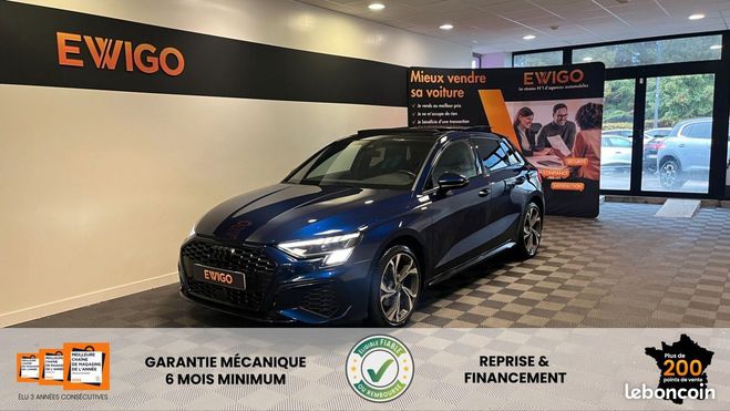 Cliquer pour voir la photo suivante Audi A3 Sportback 2.0 35 tdi 150 s line s-tronic Bleu de 2022