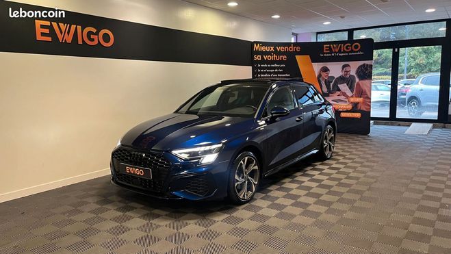 Audi A3 Sportback 2.0 35 tdi 150 s line s-tronic Bleu de 2022