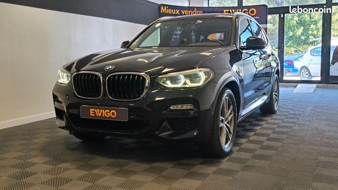 BMW X3 25d 2.0 231 m-sport xdrive bva   entreti Bleu de 2018