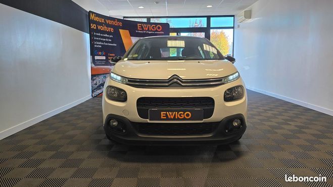 Citroen C3 generation-iii 1.5 bluehdi 100 shine bus Blanc de 2019
