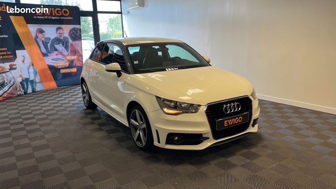 Audi A1 1.4 tfsi 185 ambition s-tronic bva Blanc de 2011