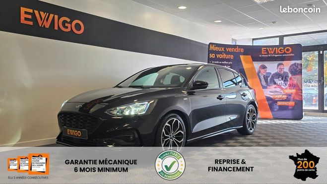 Ford Focus 1.0 ECOBOOST 125ch MHEV ST-LINE + PACK H Noir de 2020