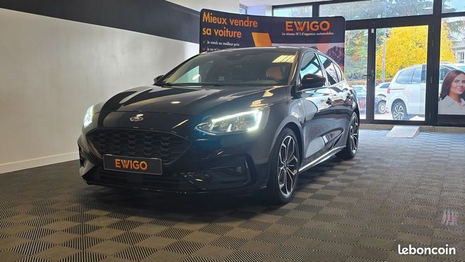 Ford Focus 1.0 ECOBOOST 125ch MHEV ST-LINE + PACK H Noir de 2020