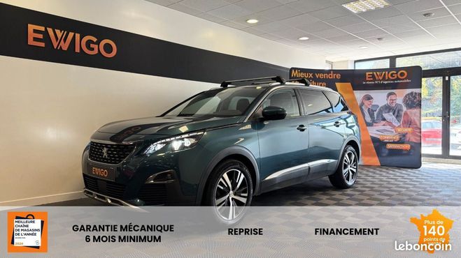 Cliquer pour voir la photo suivante Peugeot 5008 GENERATION-II 1.2 PURETECH 130ch ALLURE Bleu de 2019