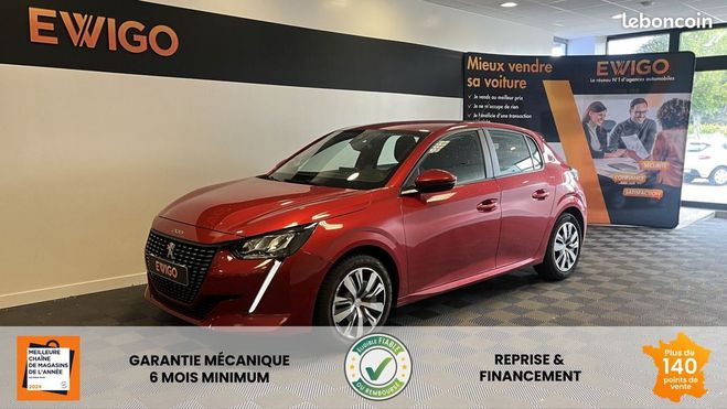 Peugeot 208 GENERATION-II 1.2 PURETECH 75ch ACTIVE B Rouge de 2020