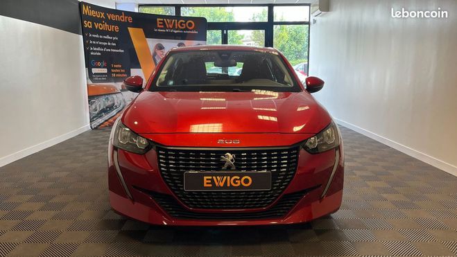 Peugeot 208 GENERATION-II 1.2 PURETECH 75ch ACTIVE B Rouge de 2020