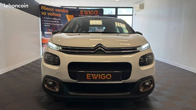 Citroen C3 GENERATION-III ORIGINS 1.2 PURETECH 82ch Blanc de 2019