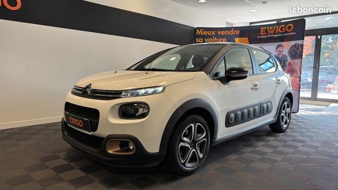 Citroen C3 GENERATION-III ORIGINS 1.2 PURETECH 82ch Blanc de 2019