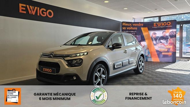 Cliquer pour voir la photo suivante Citroen C3 GENERATION-III 1.2 PURETECH 82ch FEEL PA Beige de 2022