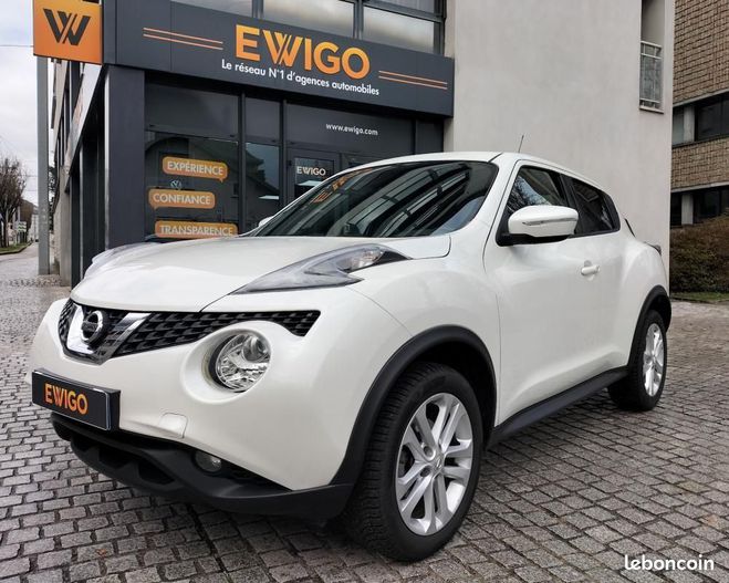 Cliquer pour voir la photo suivante Nissan Juke 1.2 DIGT 115 N-CONNECTA 2WD Blanc de 2017
