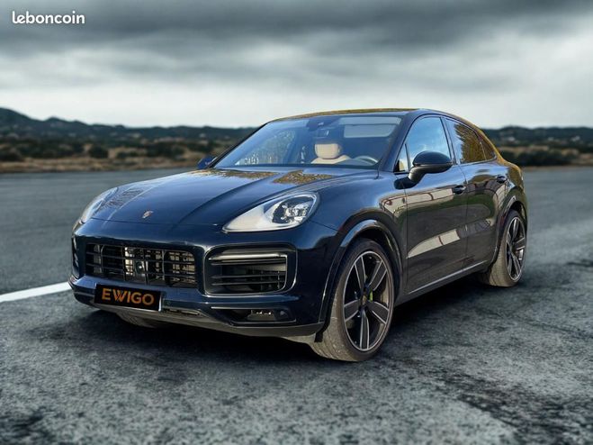 Cliquer pour voir la photo suivante Porsche Cayenne 3.0 E-HYBRID 462H 340 PHEV 14.1KWH PLATI Noir de 2022