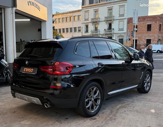 BMW X3 (g01) xdrive 20d 190 bva8 xline + toit o Noir de 2018