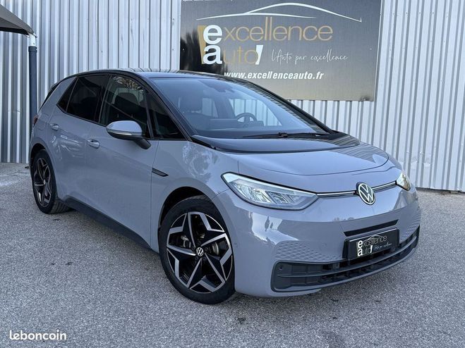 Volkswagen ID.3 204CH PRO S 77 KWH ACTIVE TVA RECUP Gris de 2023