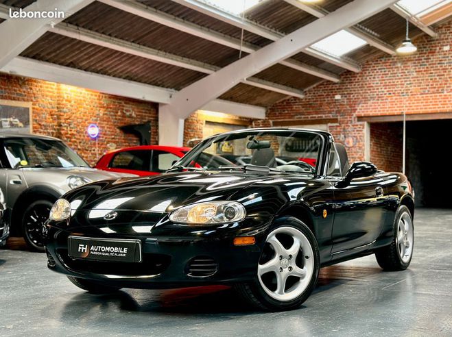 Mazda MX5 5 NBFL 1.6L 110 ch 80 220 kms Carnet et  Noir de 2001