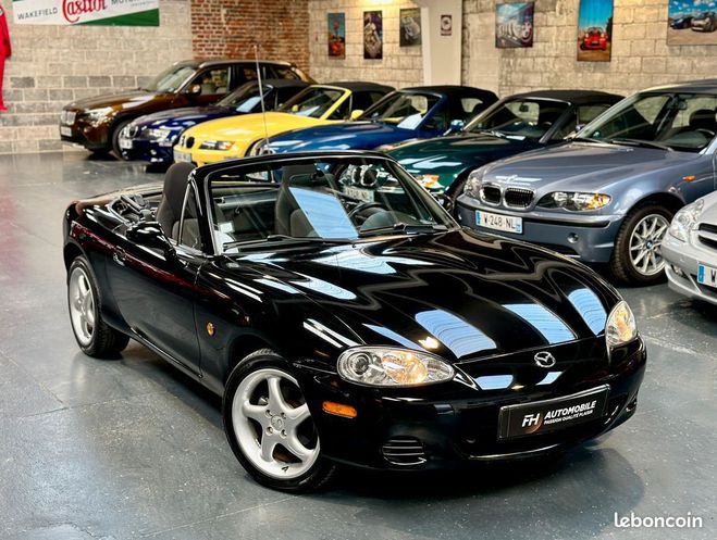 Mazda MX5 5 NBFL 1.6L 110 ch 80 220 kms Carnet et  Noir de 2001