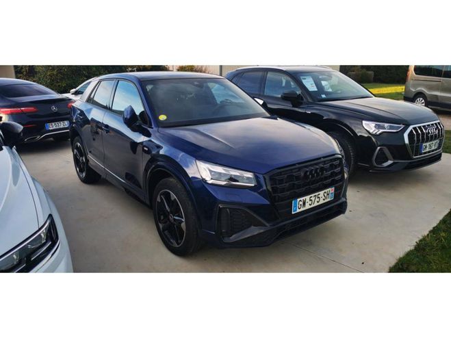 Audi Q2 2.0 35 TDI 150 S-tronic S line BLEU FONCE de 2024