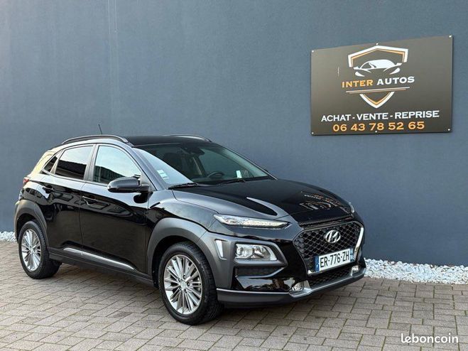 Cliquer pour voir la photo suivante Hyundai Kona 1.0 t-gdi 120 édition #1 Noir de 2017