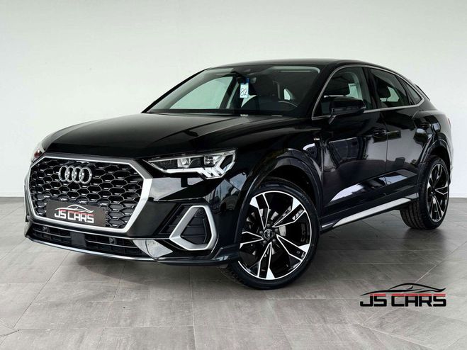 Audi Q3 Sportback 2.0TDi S-LINE-1ERPRO-COKCPIT-C Noir de 2021