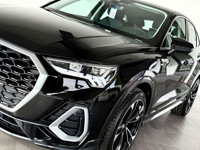 Audi Q3 Sportback 2.0TDi S-LINE-1ERPRO-COKCPIT-C Noir de 2021