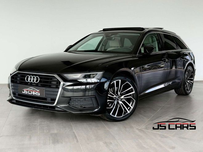 Cliquer pour voir la photo suivante Audi A6 Avant 20TDi-1ERPRO-T.OUVRANT-GPS-CUIR-PD Noir de 2020