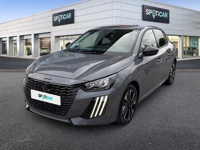 Peugeot 208 1.2 PureTech 100ch S&S Allure Gris Selenium (m) de 2024