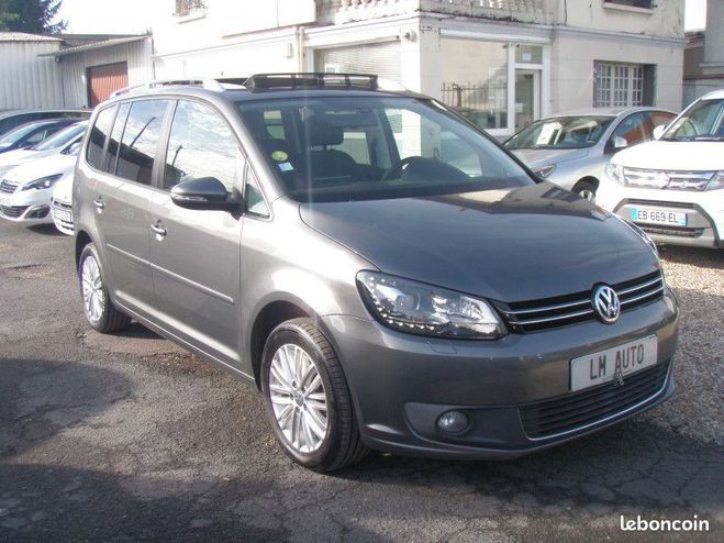 Volkswagen Touran II 1.6 TDI 105 FAP CUP 7PL Gris de 2015