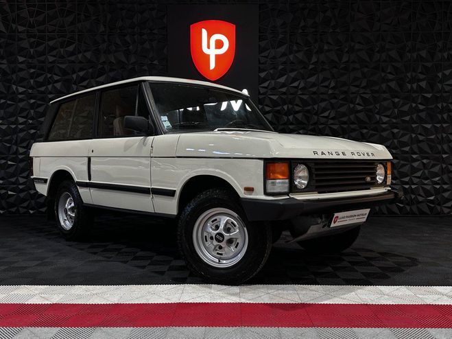 Cliquer pour voir la photo suivante Land rover Range Rover V8 BLANC de 1989