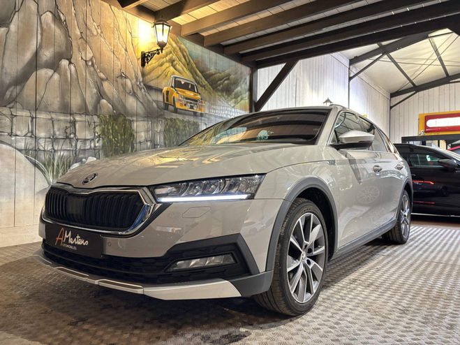 Skoda Octavia Combi 2.0 TDI 200 CV SCOUT 4X4 DSG Gris de 2021