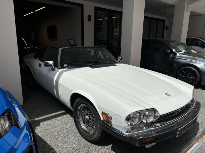 Jaguar XJ XJS V12 Cabriolet Blanche de 1989
