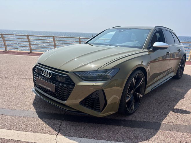 Cliquer pour voir la photo suivante Audi RS6 Avant V (C8) 4.0 V8 TFSI 600ch Tactical Green de 2022