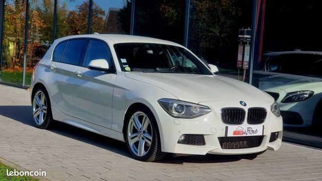 Cliquer pour voir la photo suivante BMW Serie 1 (F21-F20) 118D 143CH M SPORT 5P Blanc de 2012
