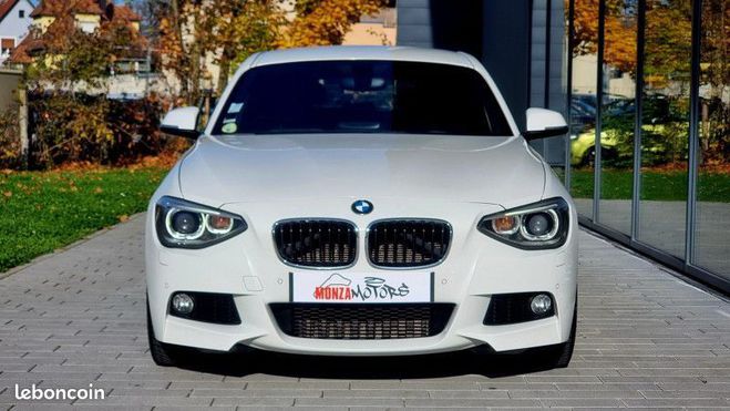 BMW Serie 1 (F21-F20) 118D 143CH M SPORT 5P Blanc de 2012