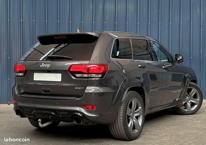 Jeep Grand Cherokee SRT 6.4 V8 HEMI 468ch  200ch SUPERCHARGE Gris de 2014