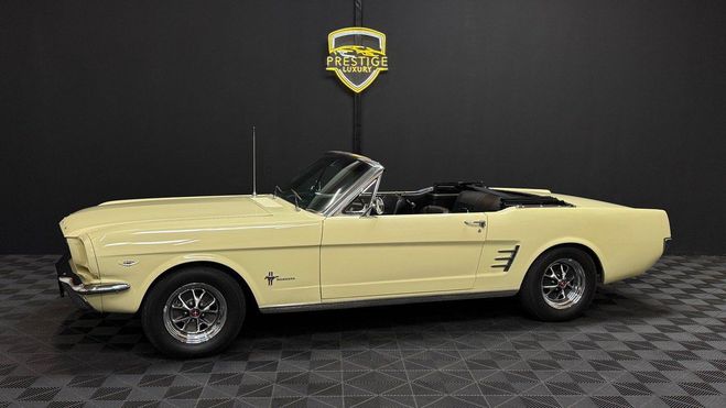 Cliquer pour voir la photo suivante Ford Mustang 4.7 v8 289 cabriolet Beige de 1966