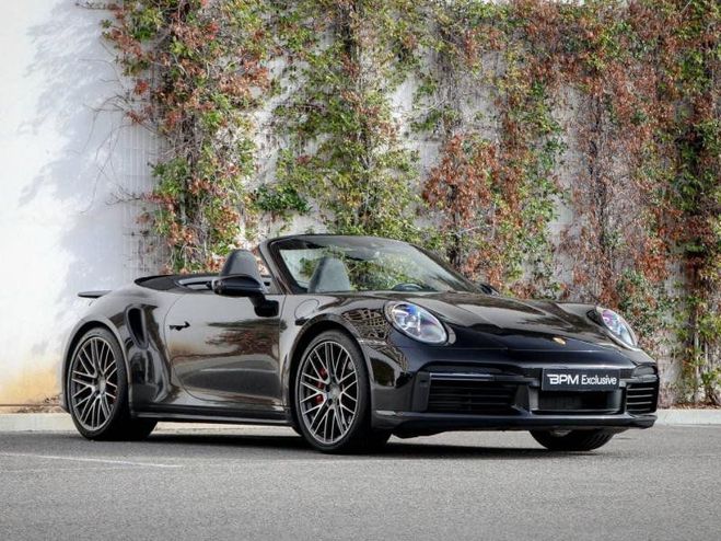 Porsche 911 Cabriolet 3.7 580ch Turbo PDK Noir Intense Mtallis de 2023