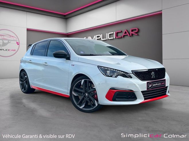 Cliquer pour voir la photo suivante Peugeot 308 263ch BVM6 GTi by SPORT Ligne Inox Becqu Blanc de 2020