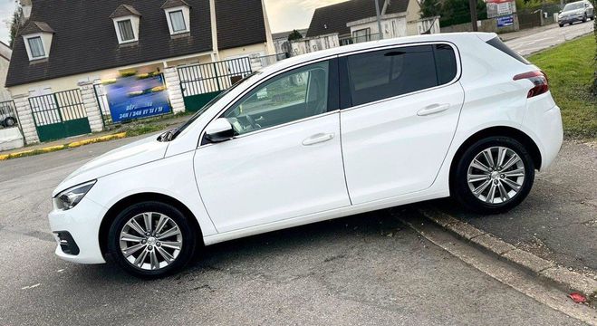 Peugeot 308 Allure Pack 1.2 Pt 130CV BVA8 8334HT ENT Blanc Mtallis de 2020